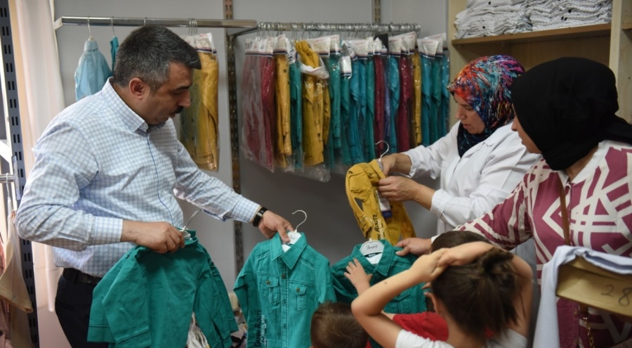 Yıldırım'da 500 ihtiyaç sahip çocuğa yardım