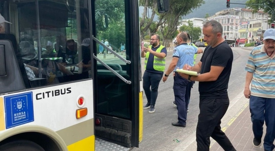 BURULAŞ ekipleri, otobüslerdeki klimaları denetliyor