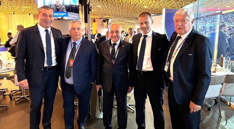 TFF Başkanı Büyükekşi, EURO 2024 açılışı öncesi FIFA ve UEFA Başkanları ile buluştu