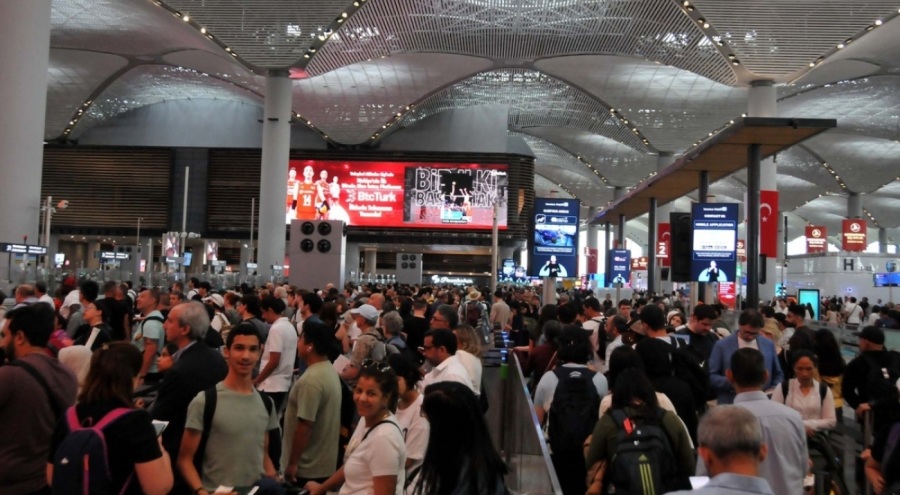 İstanbul - İstanbul Havalimanı'nda bayram yoğunluğu