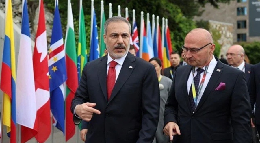 Dışişleri Bakanı Fidan Ukrayna Barış Konferansı'nda konuştu