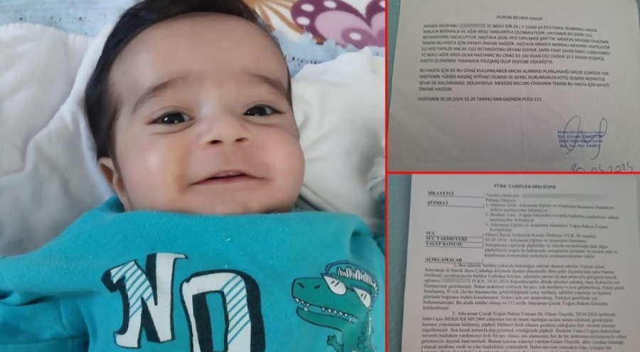 2 aylık bebek hastanede ihmal sonucu öldü iddiası