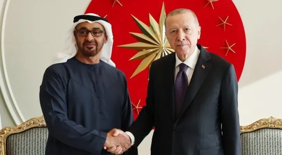 Erdoğan BAE Devlet başkanı ile görüştü