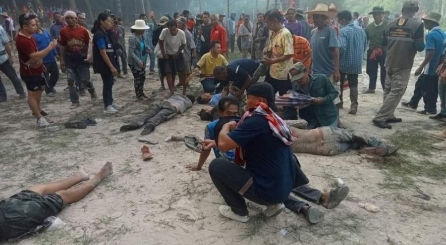 Festivalde facia! Çok sayıda yaralı var