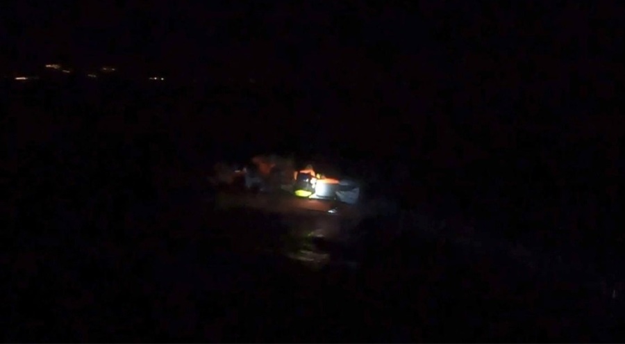 Ayvacık açıklarında 15 kaçak göçmen yakalandı