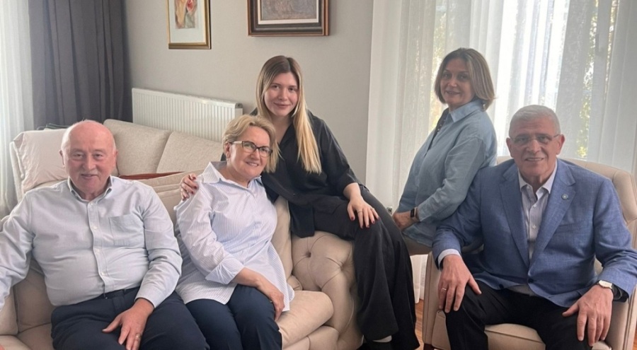 Dervişoğlu, Akşener'i ziyaret etti