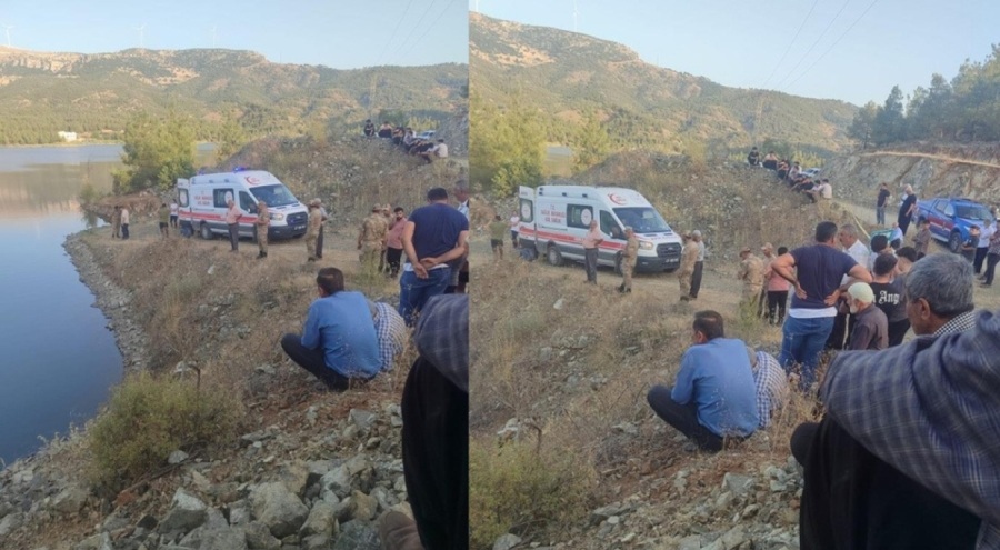 Gölete giren 2 gençten biri kurtarıldı, diğeri aranıyor