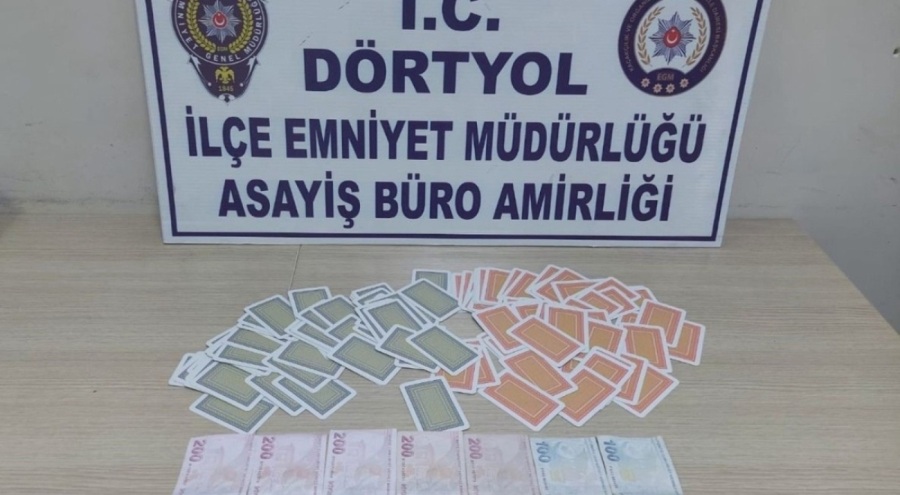 Hatay'da kumar operasyonu