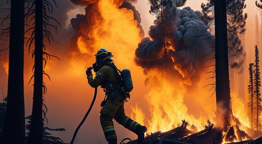 Meteoroloji'den hem yüksek sıcaklık hem de kuvvetli rüzgar uyarısı: Yangın riskine dikkat!