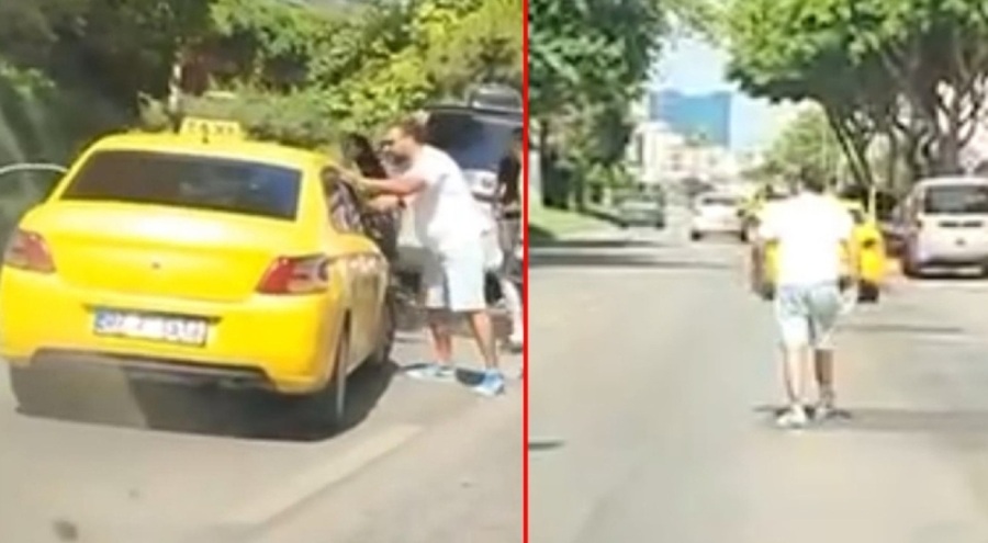 Müşteri taksi ile kaçtı, taksici hayatının şokunu yaşadı