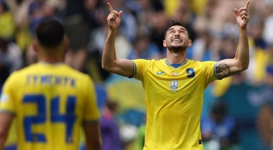 Ukrayna, Slovakya'yı yendi