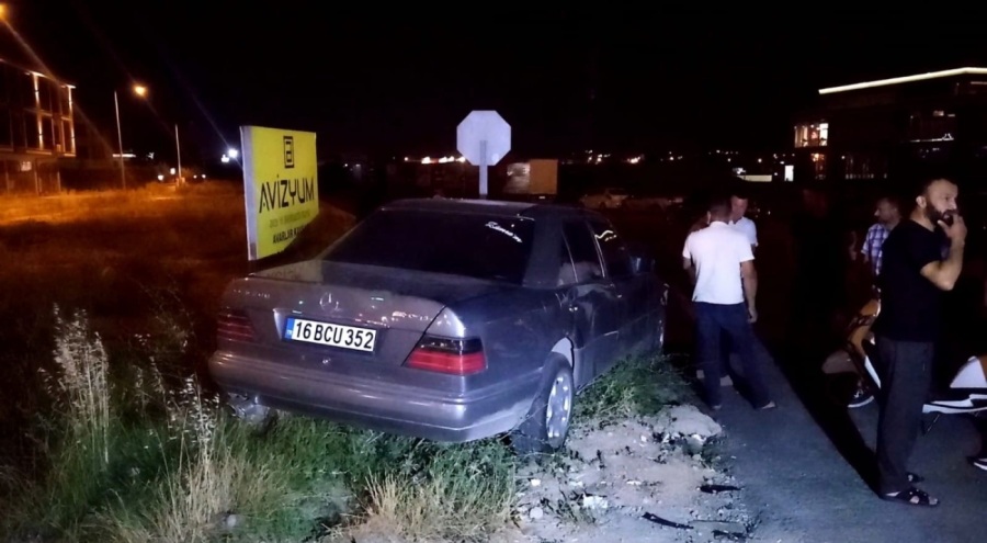 Bursa'da kaza!
