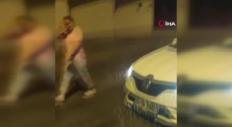 Bursa'da 15 metrekarelik alana yağan yağmur şaşırttı!