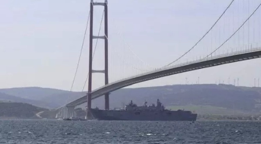 Çanakkale Boğazı'nda gemi trafiği askıya alındı