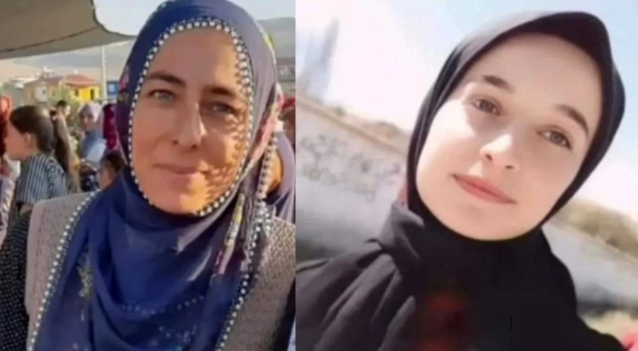 Akrabaların arazi kavgasında can vermişlerdi... Anne ile kızı son yolculuklarına uğurlandı