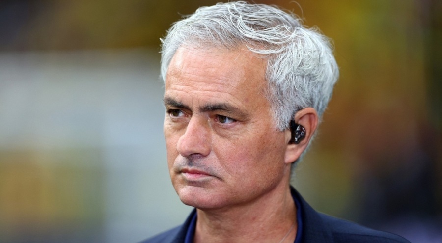 Jose Mourinho, Türkiye-Portekiz maçında tribünde