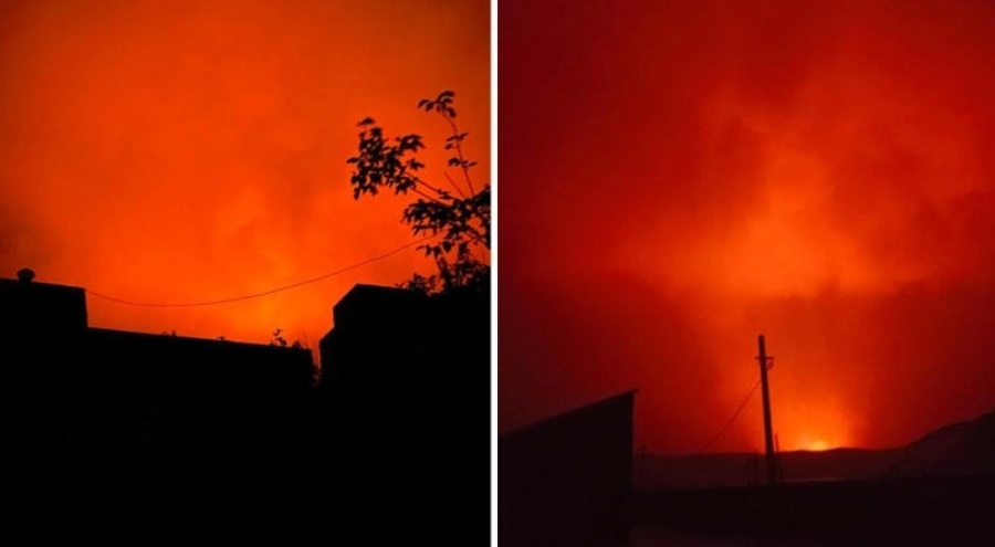 Yangında amca koyunlarını, yeğeni de amcasını kurtarmak isterken can vermiş!