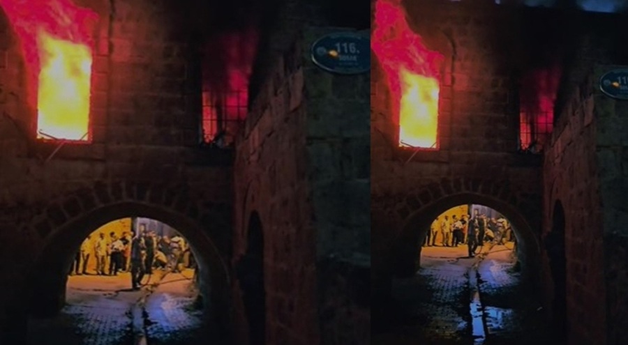 Dehşet: Annesi ve eşi içerideyken evi ateşe verip kapıyı kilitledi