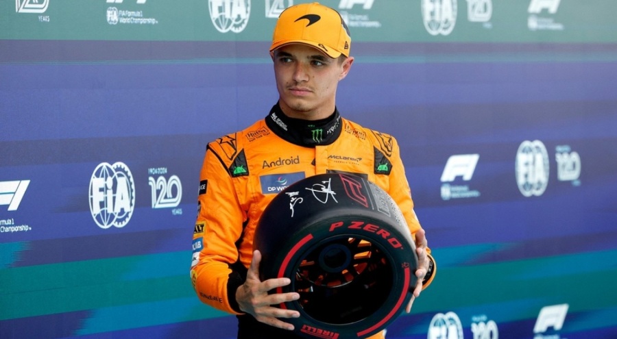 İspanya'da pole pozisyonu Lando Norris'in