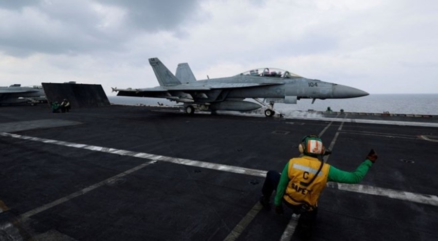 ABD Donanmasının uçak gemisi görev bölgesinden ayrıldı