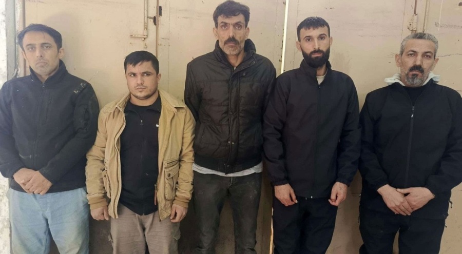 Edirne'de 5 kaçak göçmen yakalandı