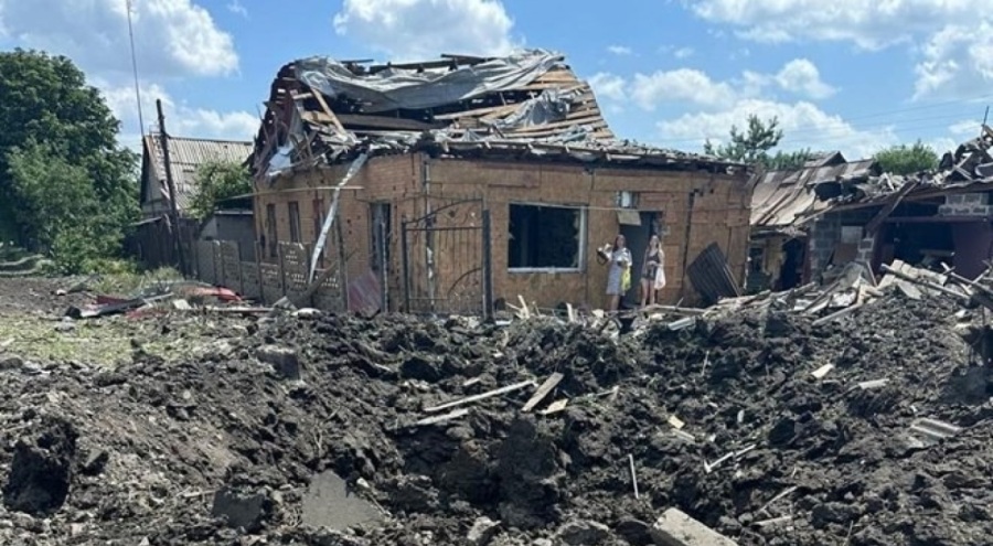 Rusya Ukrayna'da yerleşim yerini hedef aldı!