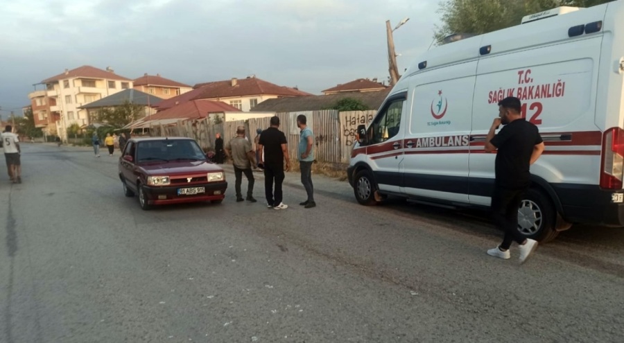 4 yaşındaki çocuğa otomobil çarptı!