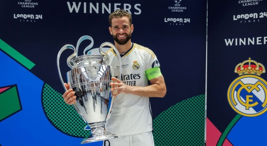 Real Madrid kaptanı Nacho'ya veda etti