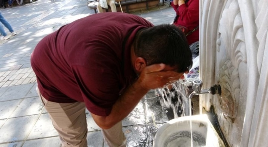 Kayseri'de termometreler 39 dereceyi gördü