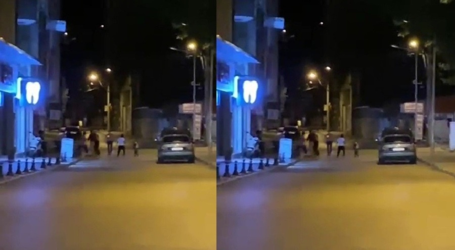 İki grup arasındaki kavgayı bekçi uyarı ateşi açarak ayırdı