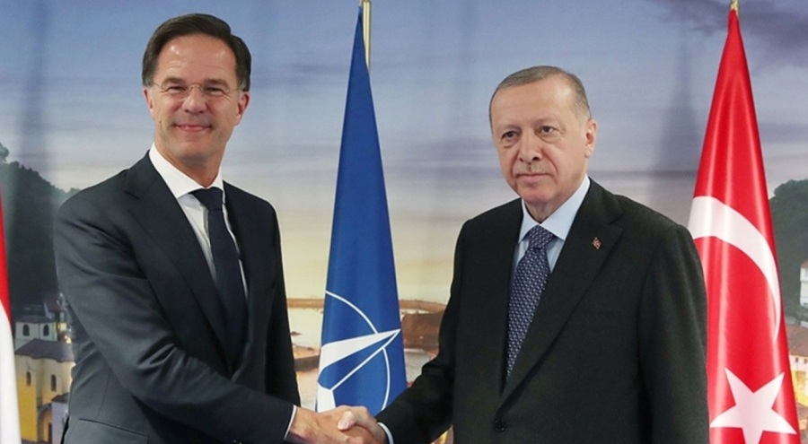 Cumhurbaşkanı Erdoğan, Rutte ile görüştü