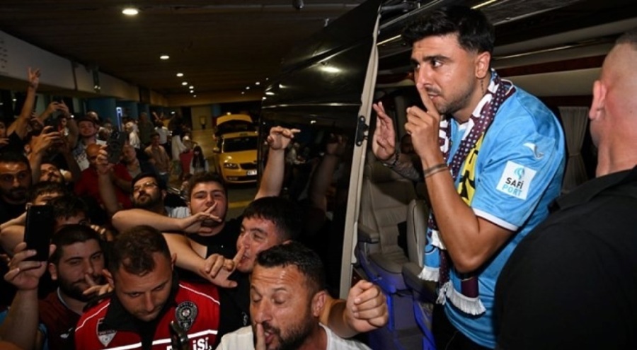 Ozan Tufan, Trabzon'a geldi