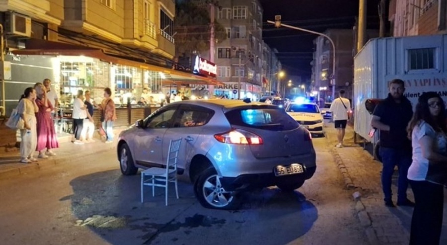 Samsun'da otomobiller çarpıştı! Yaralılar var