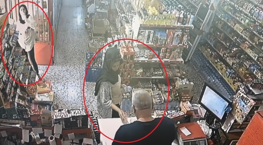 Bursa'da kadın hırsızlar 'susayınca' yakalandı!