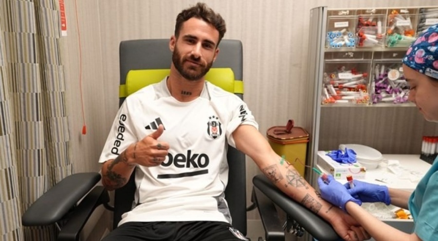 Beşiktaş'ta Rafa Silva, sağlık kontrollerini tamamladı