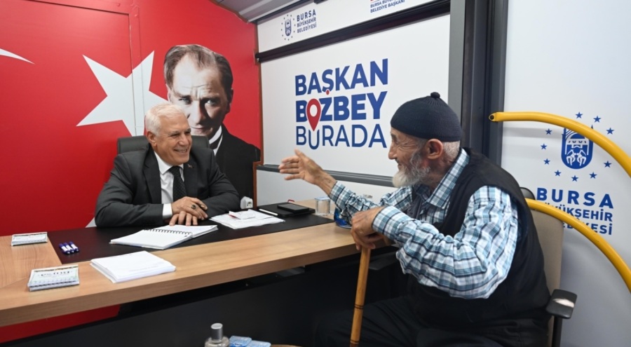 'Başkan Bozbey Burada' projesinin ilk durağı Büyükorhan oldu!