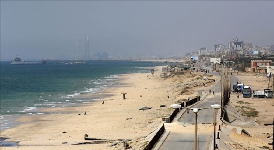 Gazze'ye kurulan geçici liman hava koşulları nedeniyle tekrar devre dışı kaldı