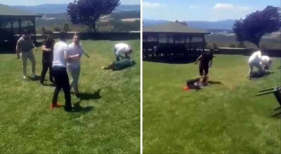 Kapatılan kolejin yöneticileri öğretmenleri darbetti!