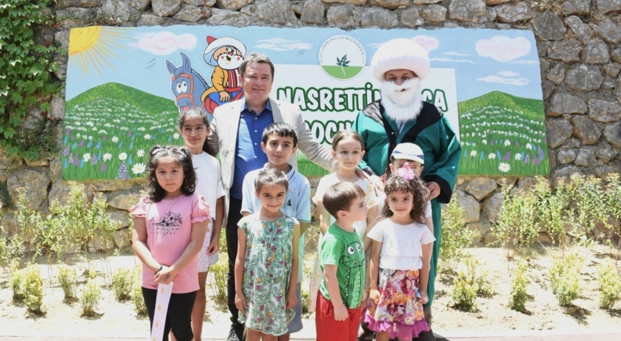 Başkan Aydın sözünü tuttu! Nasrettin Hoca Parkı hizmete açıldı
