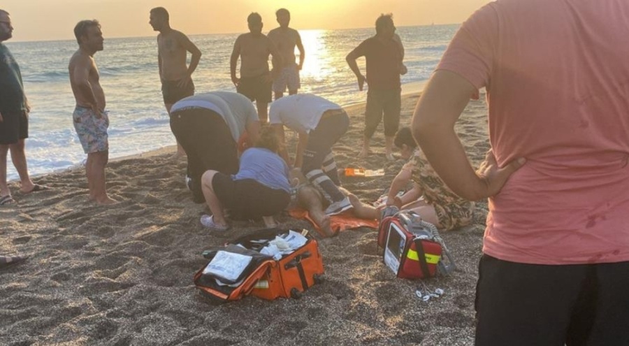 Yüzerken dalgalara kapılan adam hayatını kaybetti