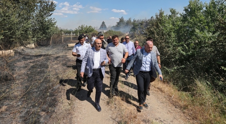 Bursa Valiliği yangınla ilgili açıklamalarda bulundu