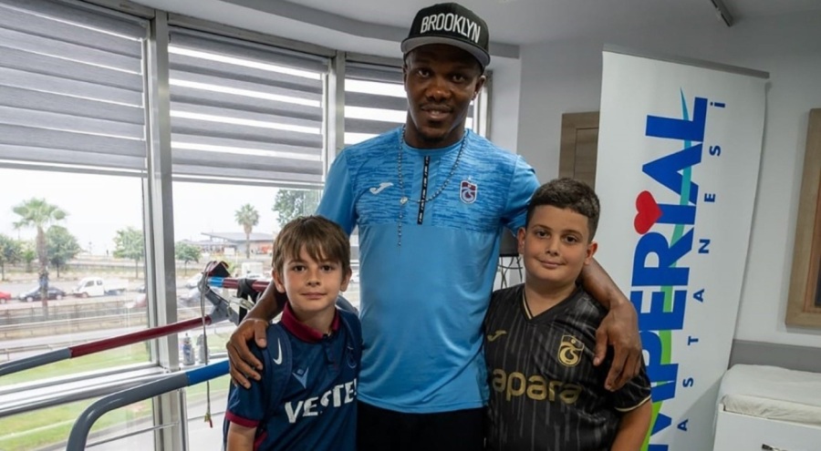 Trabzonspor'da Nwakaeme yeniden sağlık kontrolünden geçti!