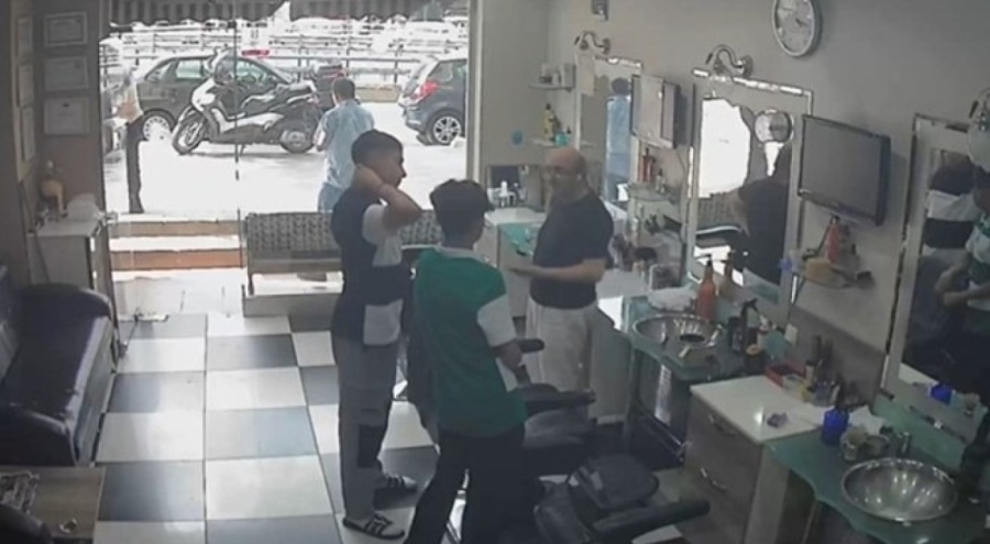 Berberde tıraş oldular, ücreti ödemeden kaçtılar