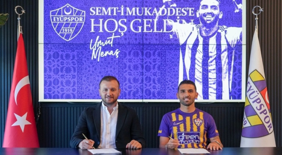 Eyüpspor, Umut Meraş ile 2 yıllık sözleşme imzaladı