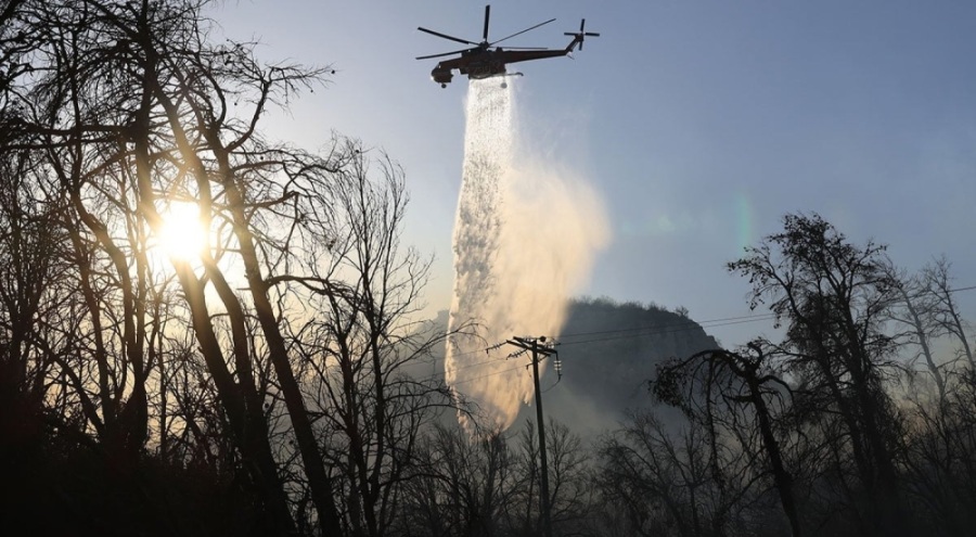 Yunanistan'da 24 saatte 52 orman yangını