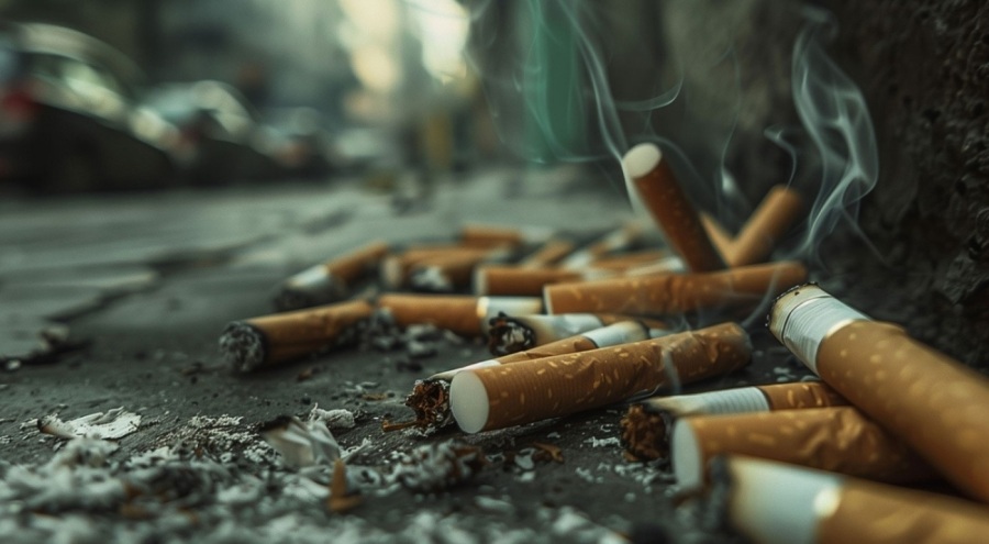 Bursalılar dikkat! Sigara izmaritini yere atanlar yandı