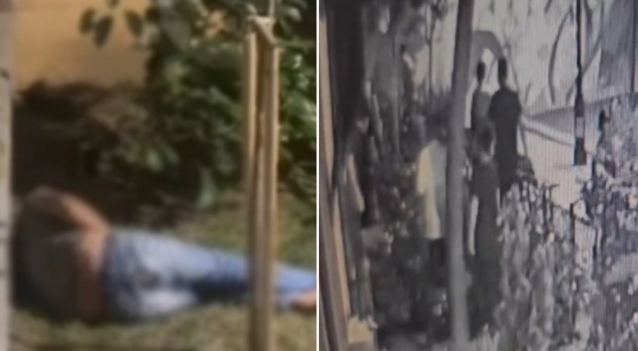 Çocuk parkında akılalmaz olay! Kadına bakarak mastürbasyon yapan şahısa meydan dayağı