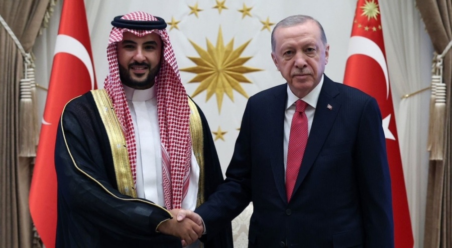 Cumhurbaşkanı Erdoğan, Suudi bakanı kabul etti