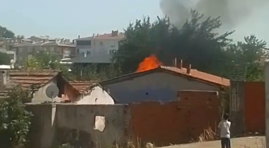 Bursa'da yangın paniği!