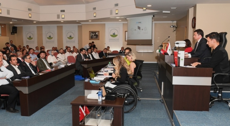 Osmangazi Belediyesi temmuz ayı meclis toplantısı düzenlendi